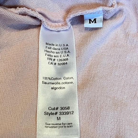 EUC Left of Center short sleeve pink top size M - Picture 13 of 15